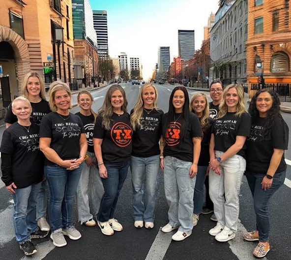 CRG Team on city street